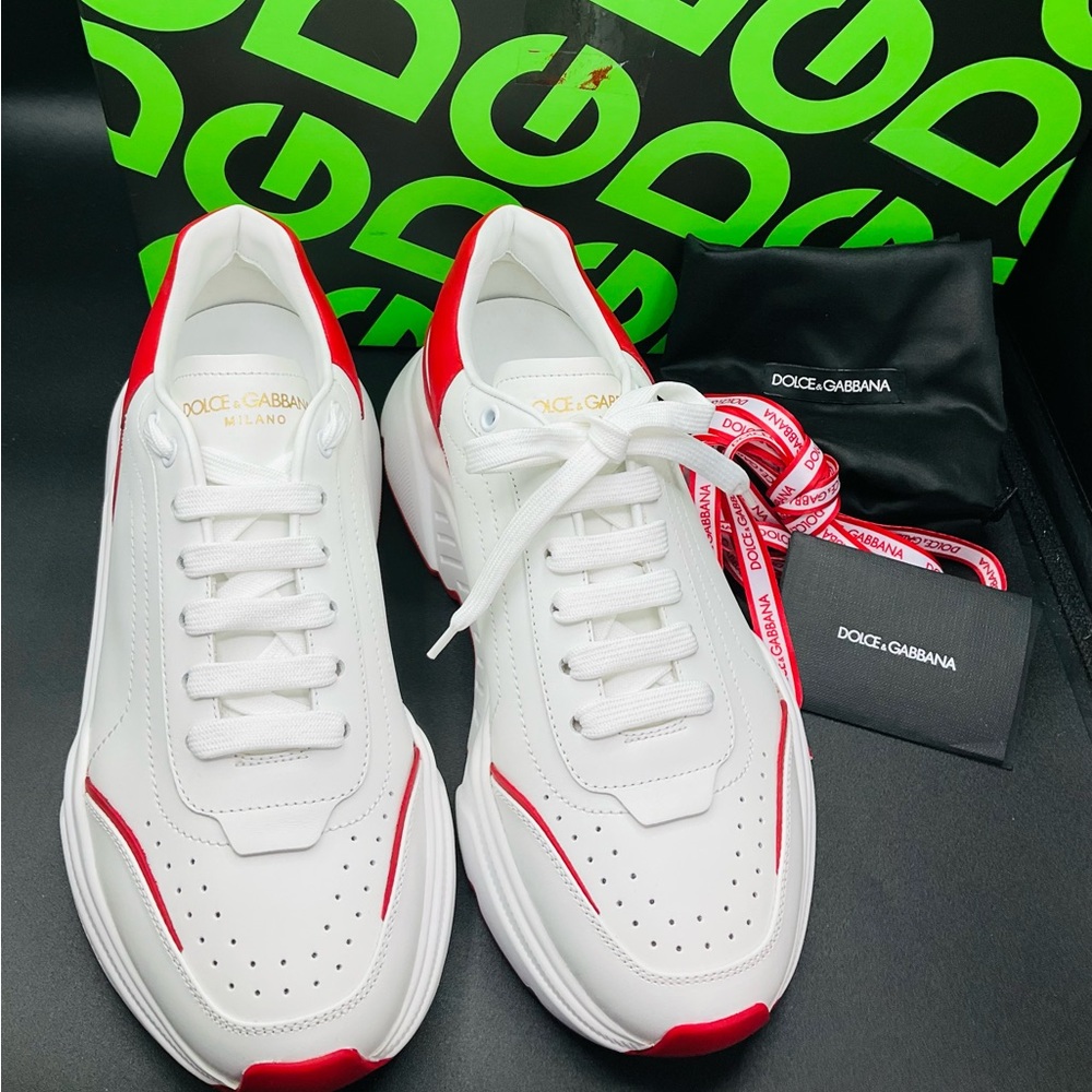 🔥Host Pick🔥Dolce & Gabbana Men’s Daymaster Sneakers Size 8 NWB AUTHENTIC